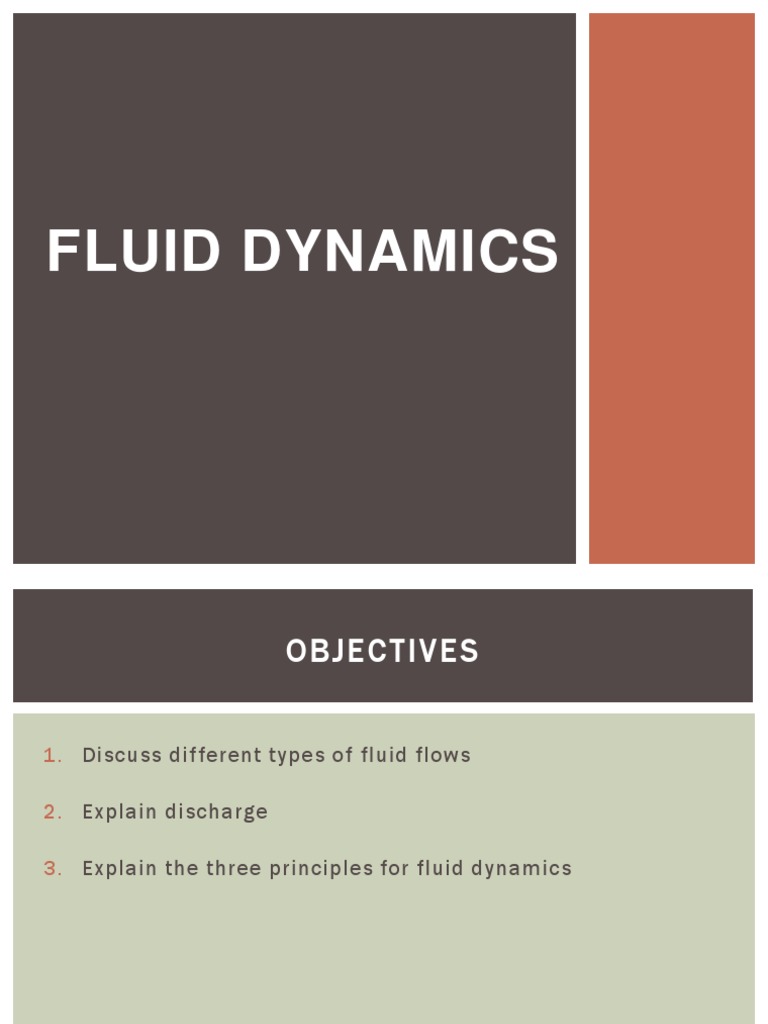 Fluid Dynamics PDF Fluid Dynamics Flow Measurement