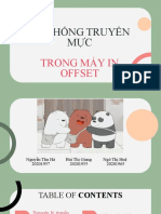 Hệ Thống Truyền Mực Trong in Offset