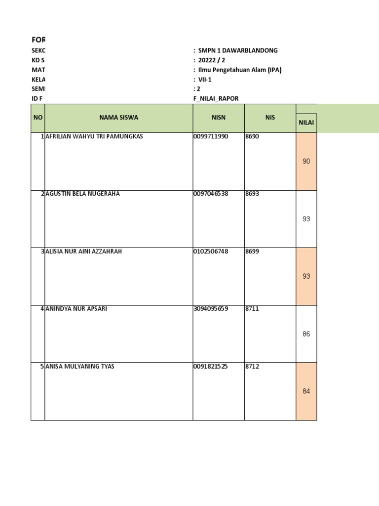 Nil - Rapor - 20222 - 401100000 - Vii-1 | PDF