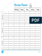 t c 7315 Weekly Revision Planner