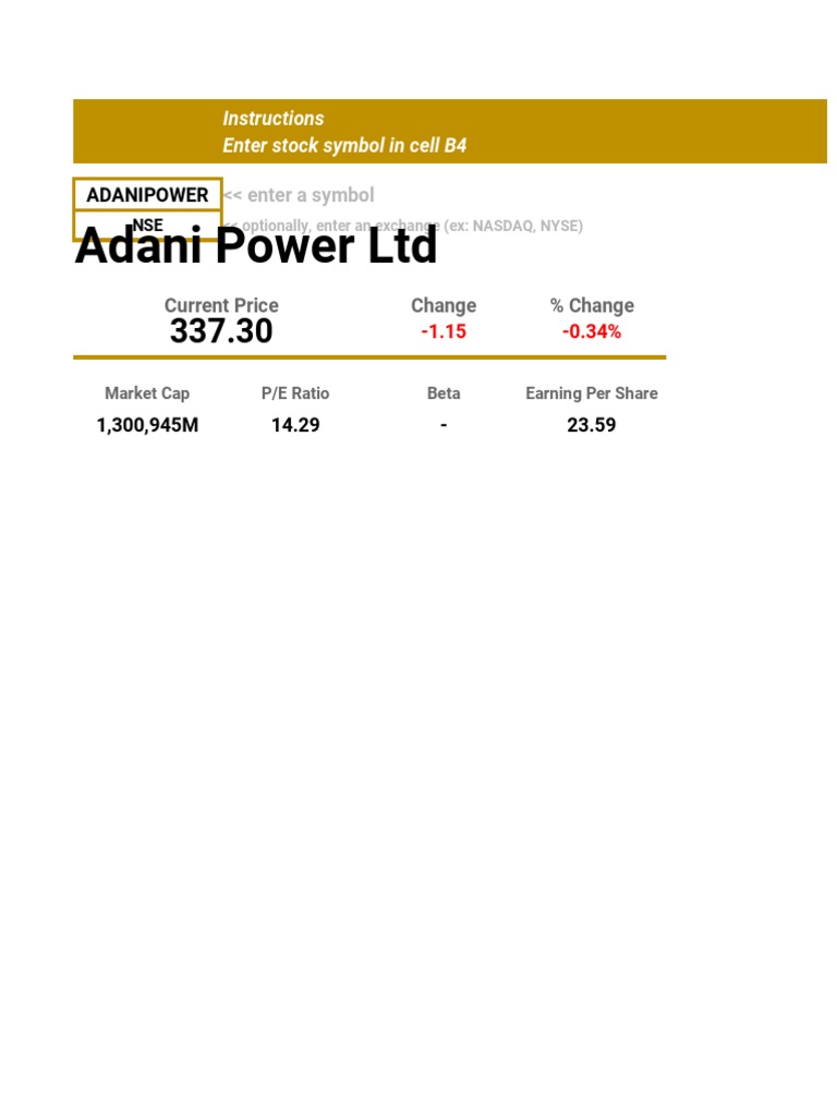Stock Tracker Watchlist PDF Economy Of India Stock Market