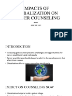Impacts of Globalization On Career Counseling