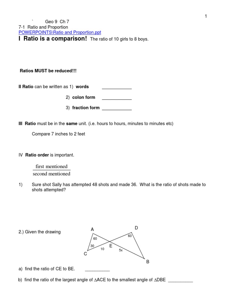 Chapter 7 Packet PDF