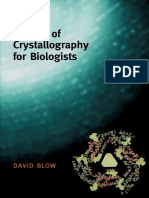 Outline of Crystallography For Biologists (David Blow)