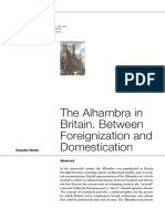 Artículo Alhambra in Britain