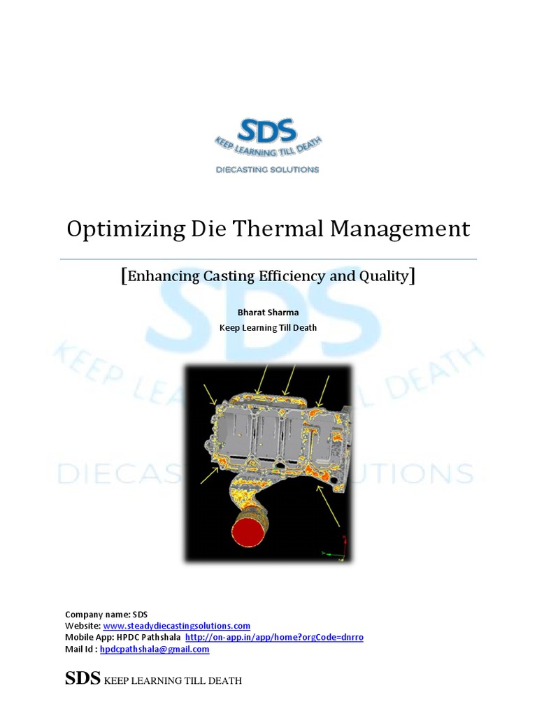 Optimizing Die Casting Temperature Control | PDF | Casting ...