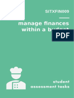 Manage Finances With A Budget