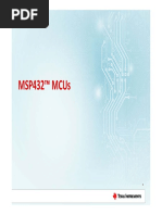 MSP432™ MCUs