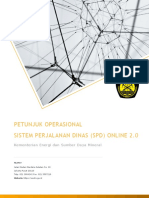 Petunjuk Operasional SPD Online 2.0