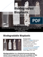 Uji Biodegradasi Bioplastik