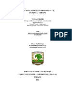 TUGAS AKHIR Mikroplastik Di Pantai Padang