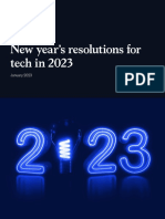 New Years Resolutions For Tech in 2023