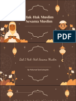 Hak Hak Sesama Muslim by Sandi