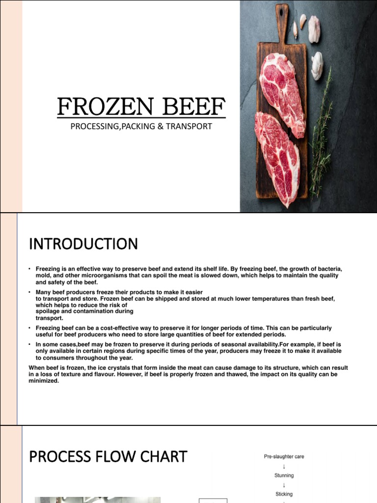Frozen Beef Pdf Beef Shelf Life