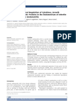 American J Rep Immunol - Altered Transcriptional Regulation of Cytokines Growth Factors and Apoptotic