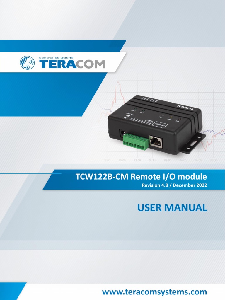 TCW122B-CM Remote IO Module Overview | PDF | Ip Address | Computer Network