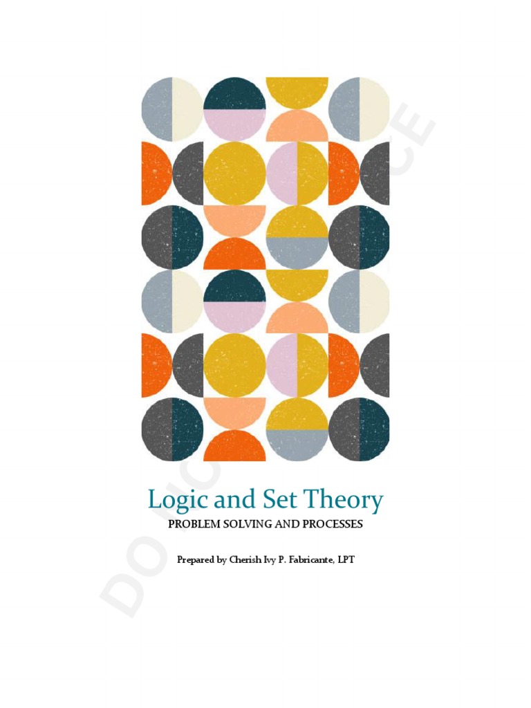 Week 2 logic and set theory lecture notes shorter pdf set