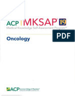 MKSAP 19 Oncology 2021 Opt