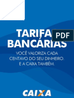 Livreto Tarifas CAIXA