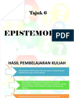 Tajuk 6 Epistemologi