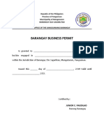 Business Permit