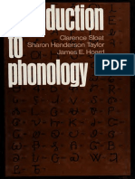Clarence Sloat, Sharon Henderson Taylor, James E. Hoard - Introduction To Phonology-Prentice-Hall, Inc. (1978)