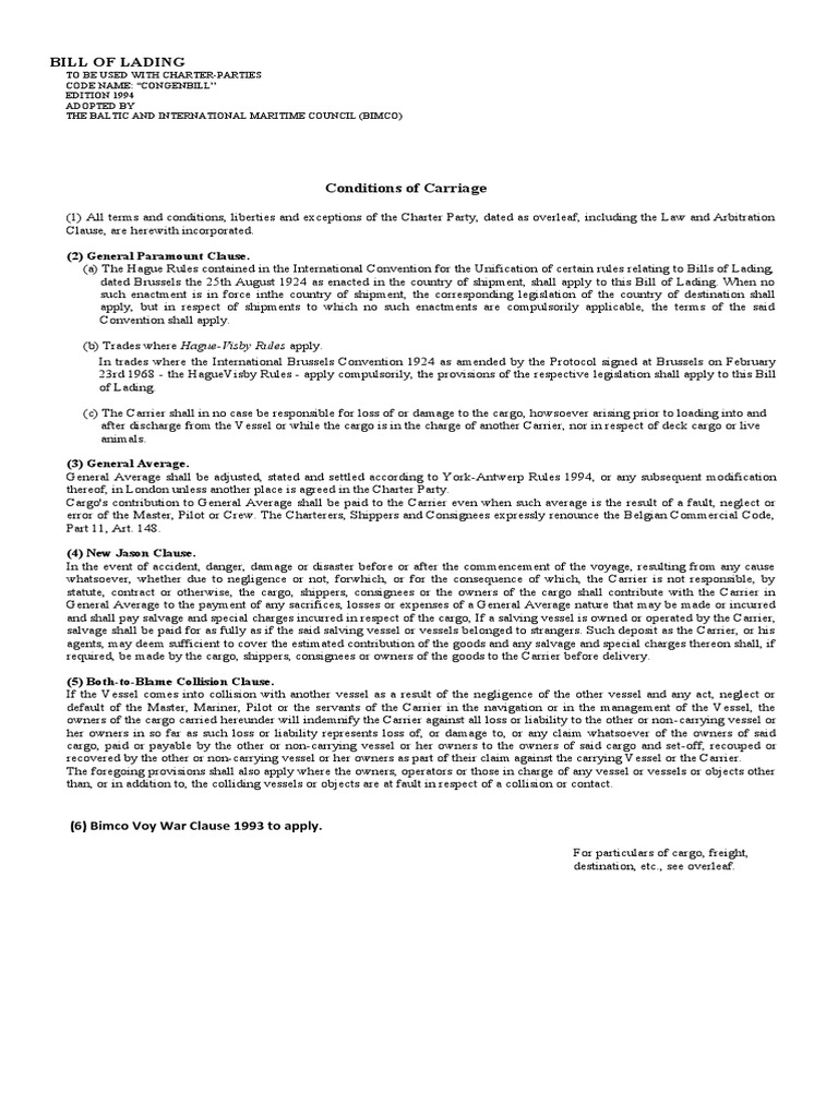 Bl Dalam Bentuk Word Skm Oss Download Free Pdf Bill Of Lading Cargo