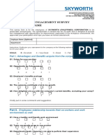 Employees Survey Form - Word