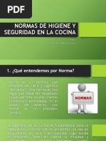 Normas de Seguridad en la Cocina | PDF | Cocina | Estufa de cocina
