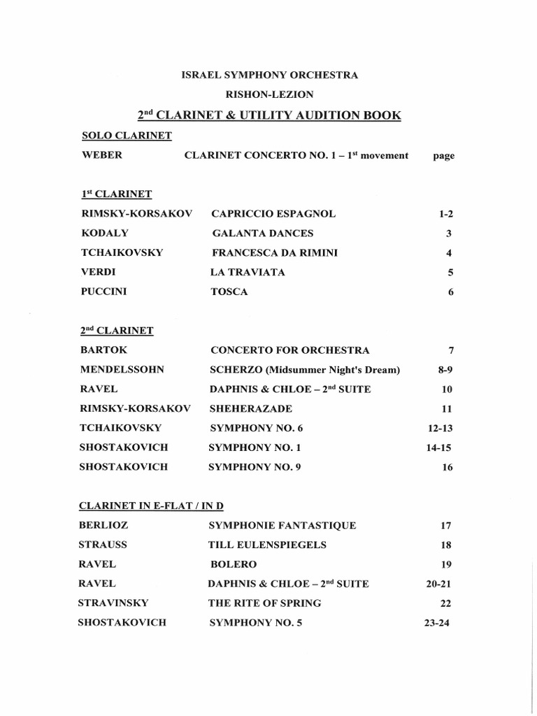 2nd & Utility Audition Bookupdated PDF