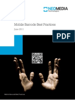 Neom Mobile Barcode Best Practices Industry Study