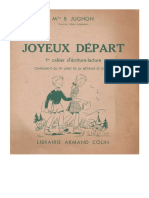 Cahier D'écriture CP 1er Livret