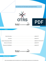OTRS - Manual de Abertura de Chamados para Suprimentos