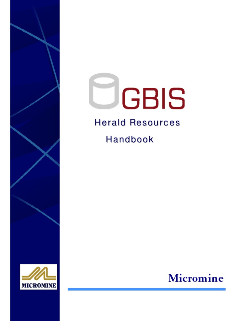 Herald Resources GBIS Guide | PDF | Metadata | Databases