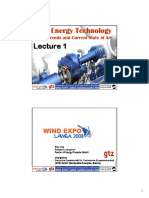 B Jargstorf - Lecture 1 - Wind Technology