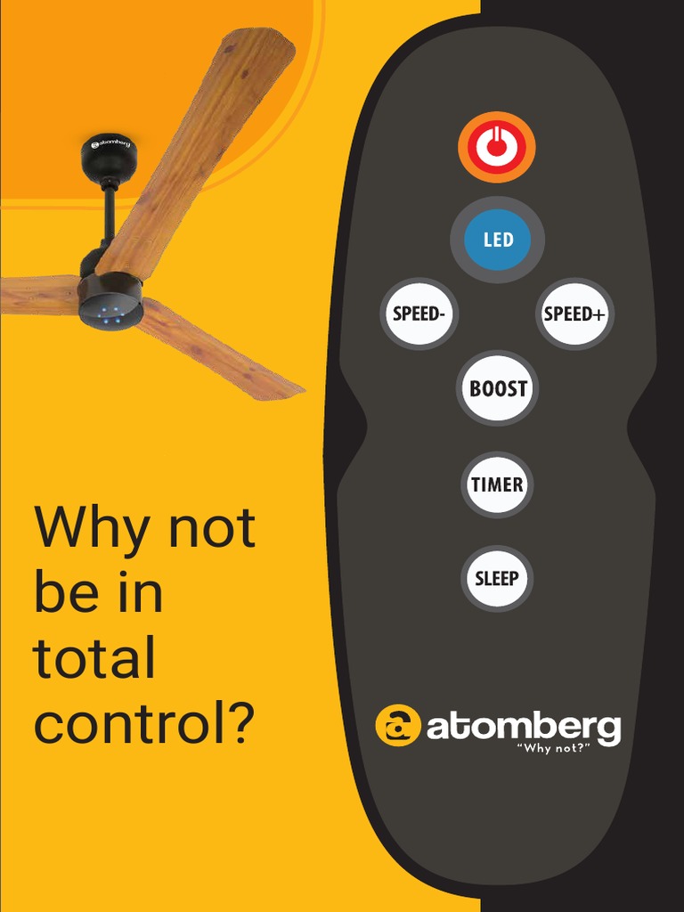 Atomberg Brochure March Download Free PDF Electric Motor