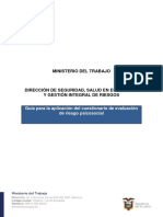 Guia para La Aplicacion Del Cuestionario de Prevencion de Riesgo Psicosocial