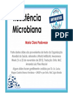 Aula - Resistência Microbiana 2019