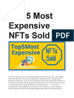 Top 5 Most Expensive NFTs Sold