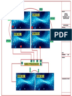 Layout & Wiring Diagram Videowall 2x2 R-0