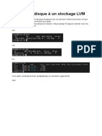 Ajouter Un Disque À Un Stockage LVM