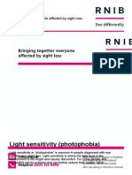 Light Sensitivity Photophobia 2019