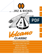 VOLCANO CLASSIC Instructions For Use