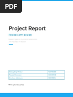 Robotic Arm Design