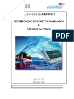 Blueprint Decomposição Dos Custos Planejados e Cálculo Da Tarifa