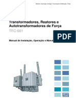 Transformadores, Reatores e Autotransformadores de Força: Manual de Instalação, Operação e Manutenção