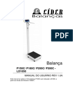 Balança Antropométrica p150c-Ld1050 Rev. 01a BR - Manual Do Usuario Reduzido