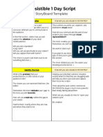 StoryBoard Template