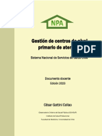 Gestion Centros NPA SNSS 2023