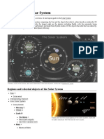Outline of The Solar System